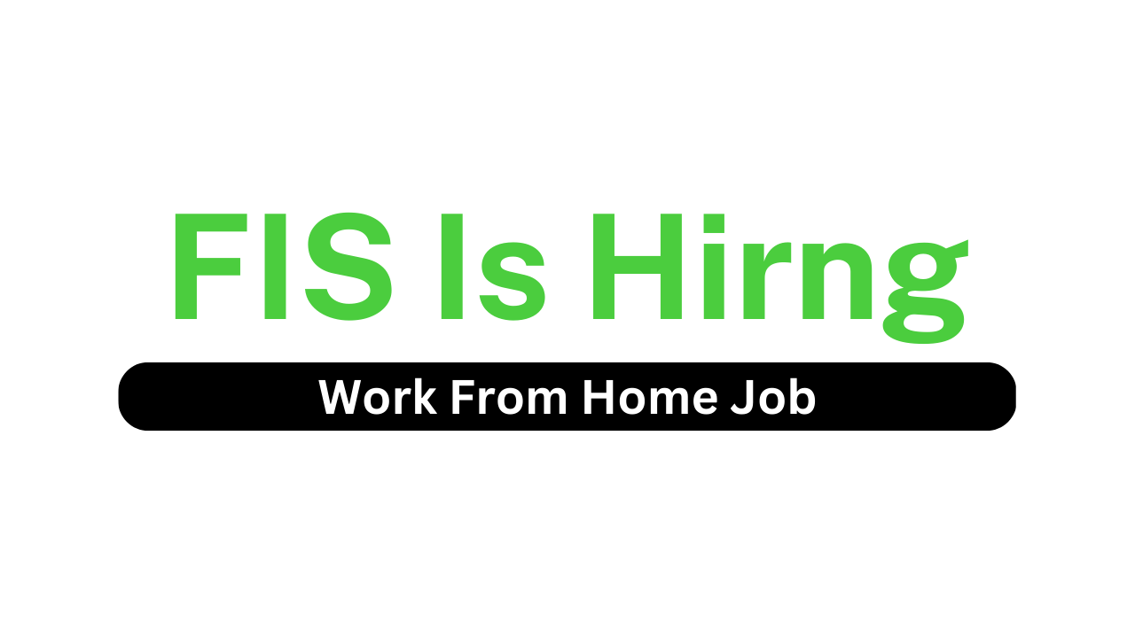 FIS Is Hiring