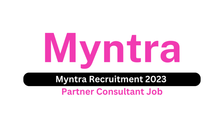 Myntra Recruitment 2023