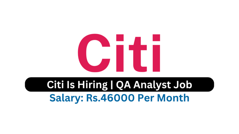 Citi Is Hiring