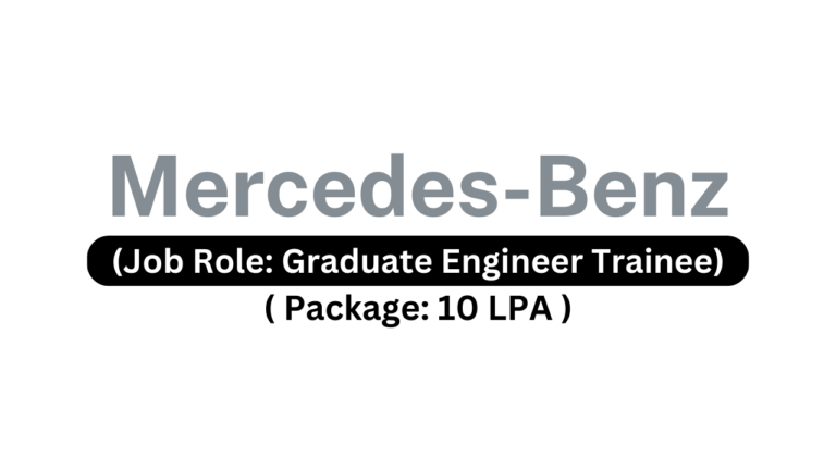 Mercedes-Benz Job