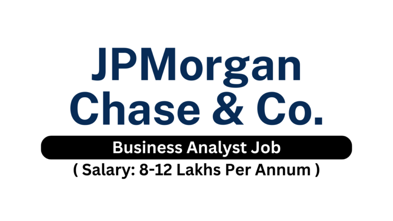 JPMorgan Chase & Co. Job