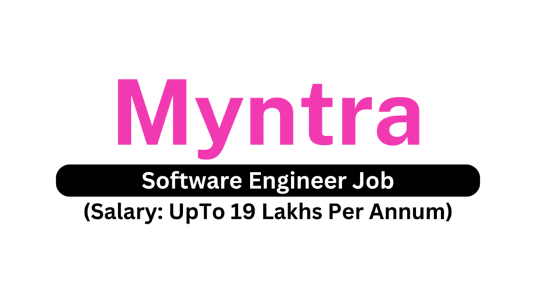 Myntra Is Hiring