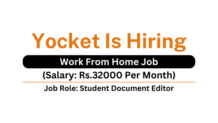 Yocket Job