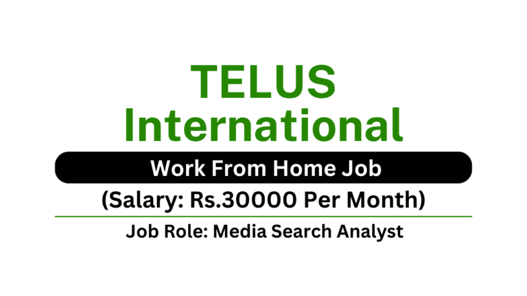 TELUS International Job