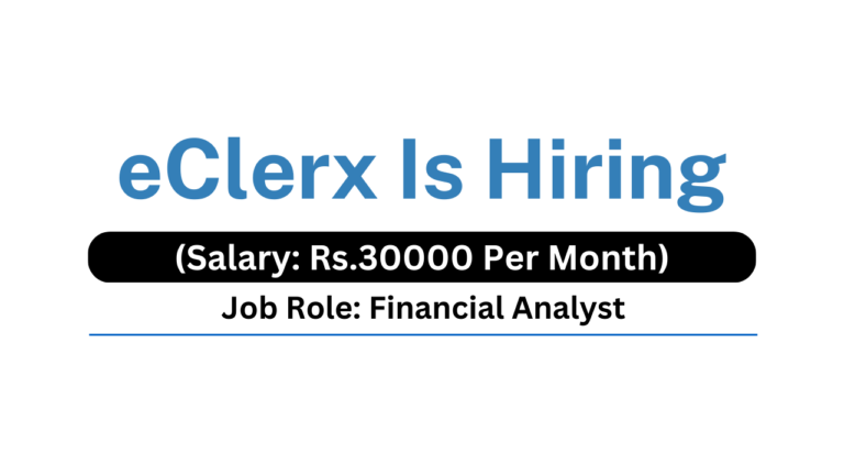 eClerx Is Hiring