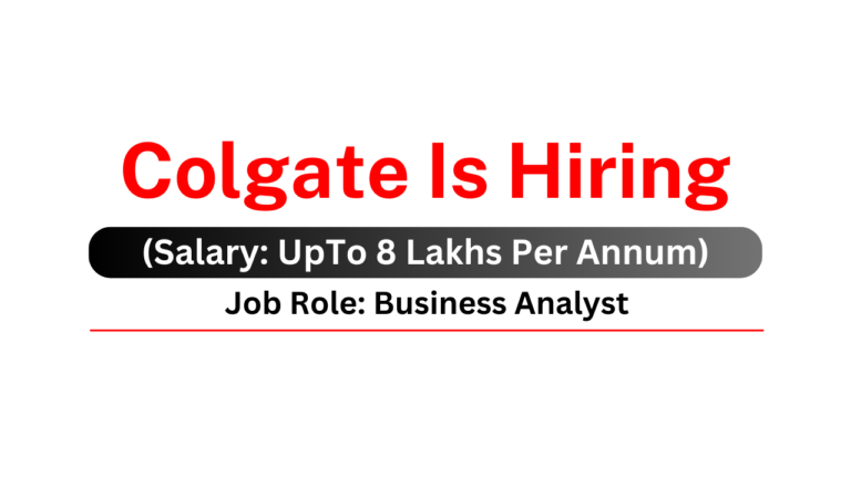 Colgate Is Hiring