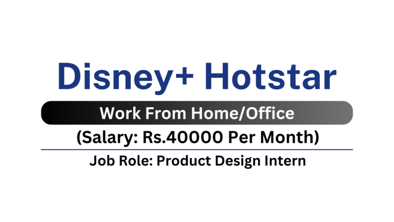 Disney+ Hotstar Is Hiring