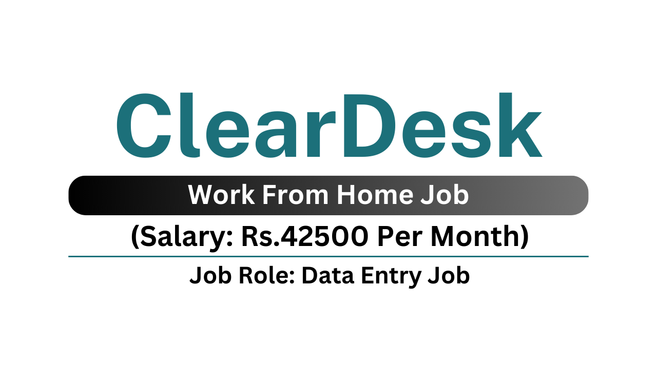 ClearDesk Job