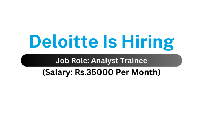 Deloitte Job