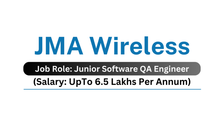 JMA Wireless Job