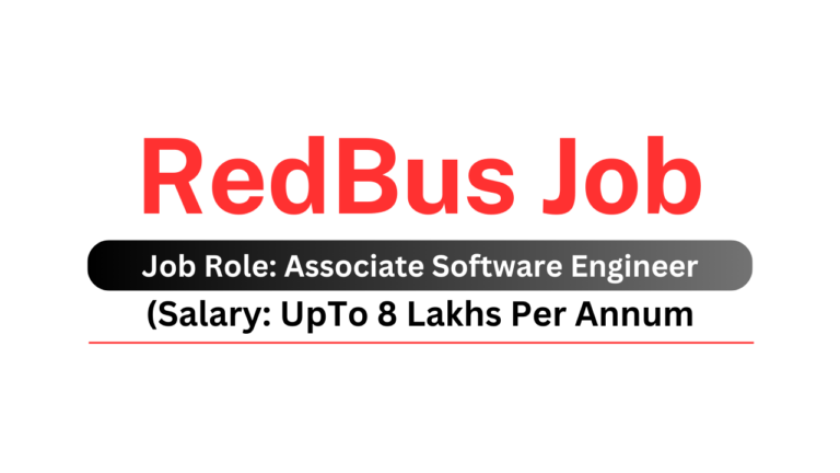 RedBus Job