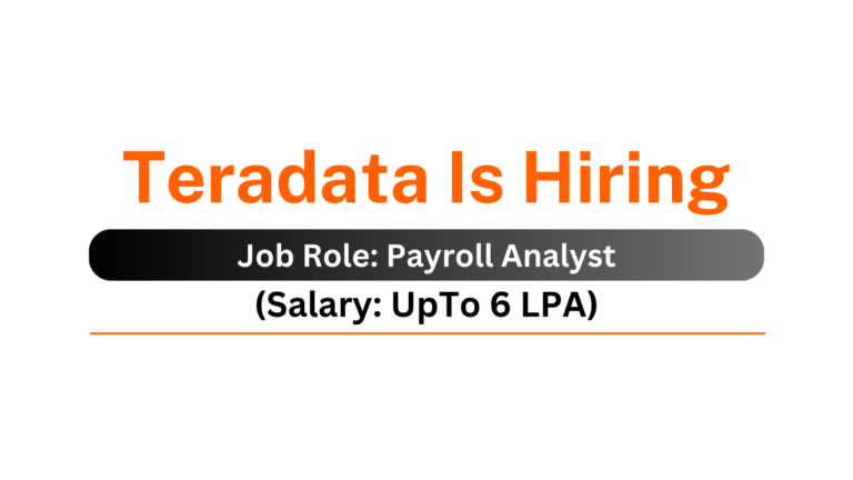 Teradata Is Hiring