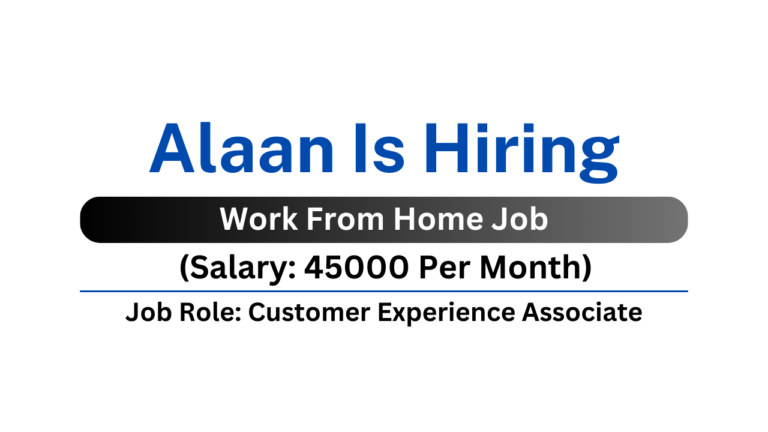 Alaan Is Hiring