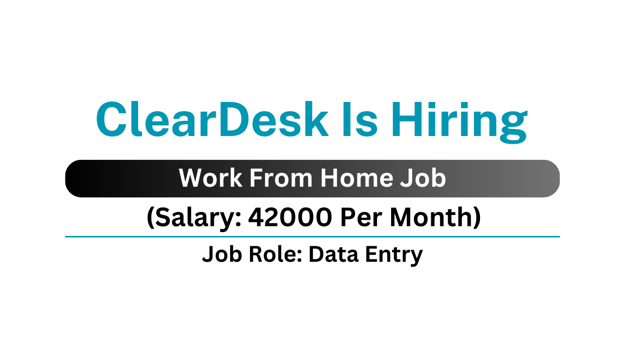 ClearDesk Is Hiring