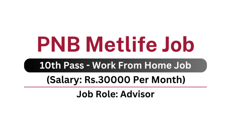 PNB Metlife Job