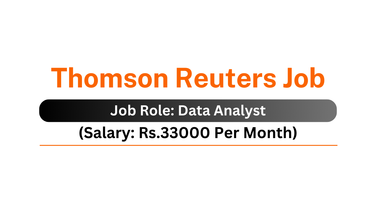 Thomson Reuters Job