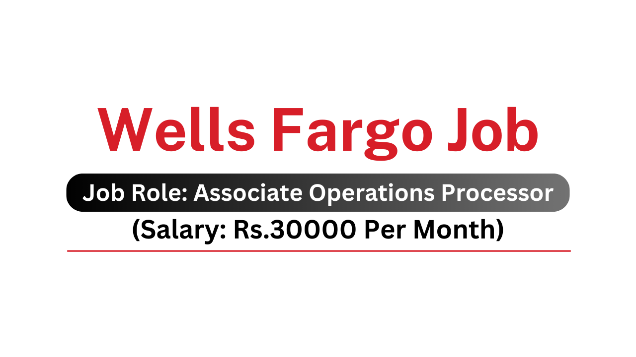 Wells Fargo Job