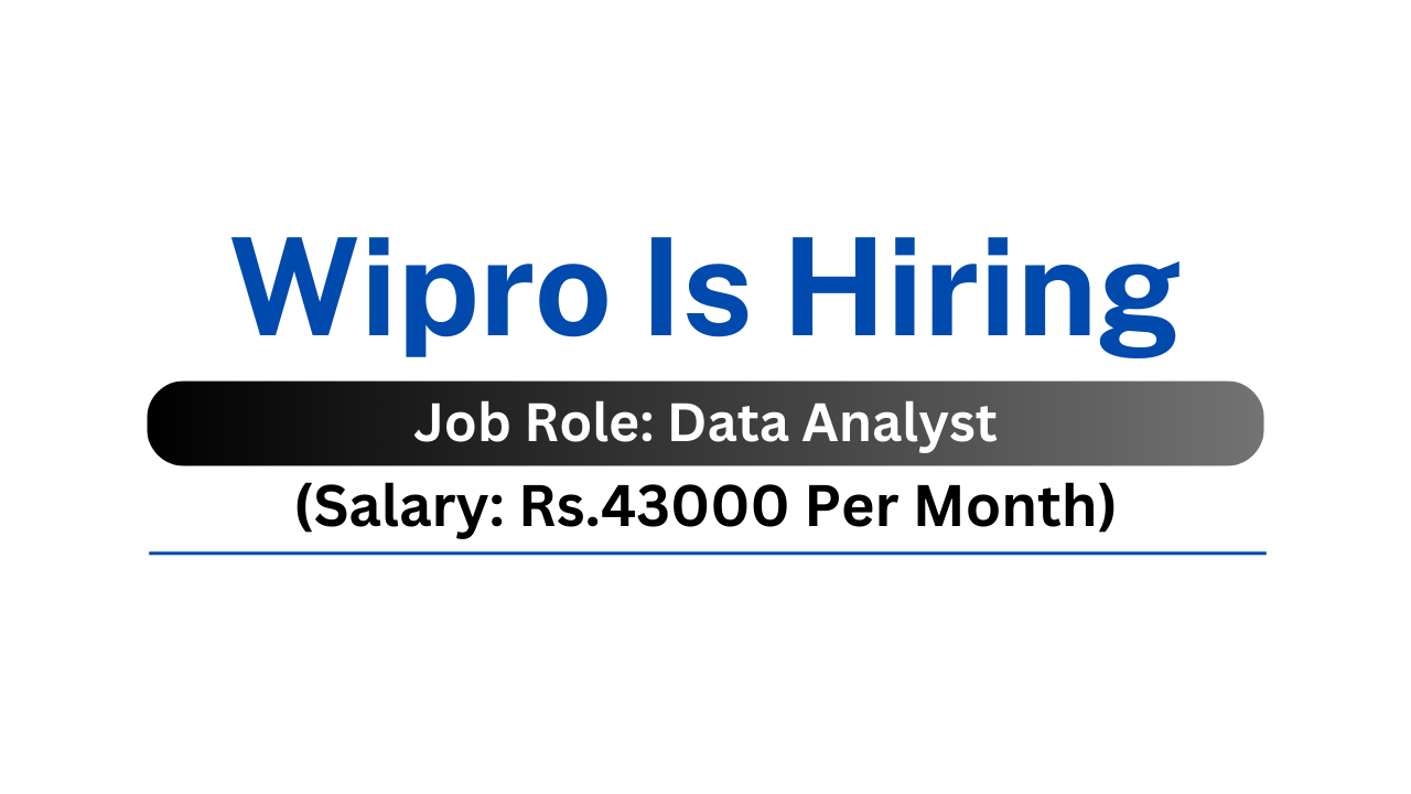 Wipro Is Hiring