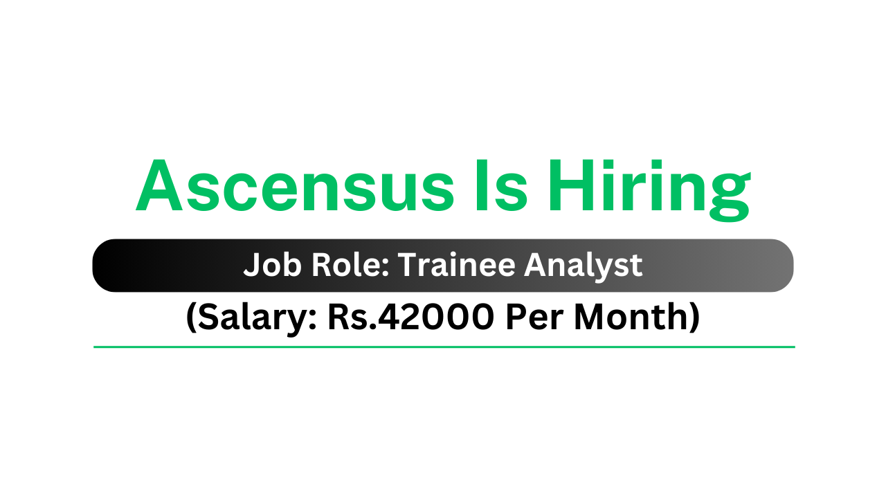 Ascensus Is Hiring