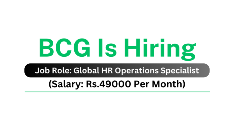 BCG Is Hiring