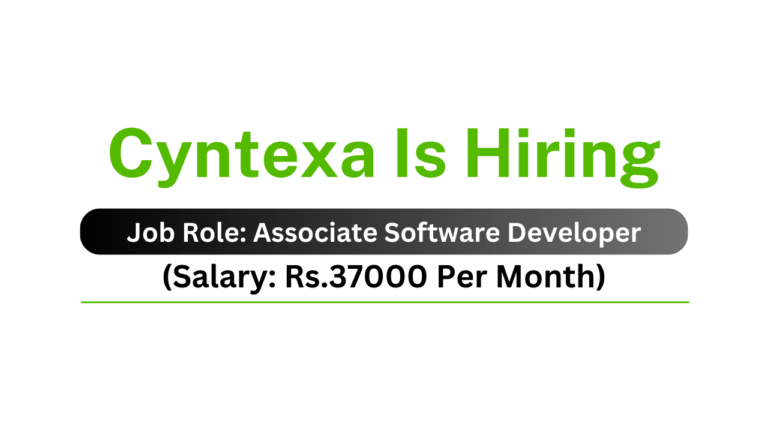 Cyntexa Is Hiring