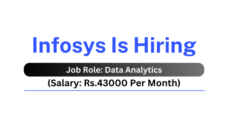 Infosys Is Hiring