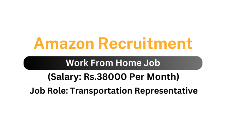 Amazon Recruitment 2024