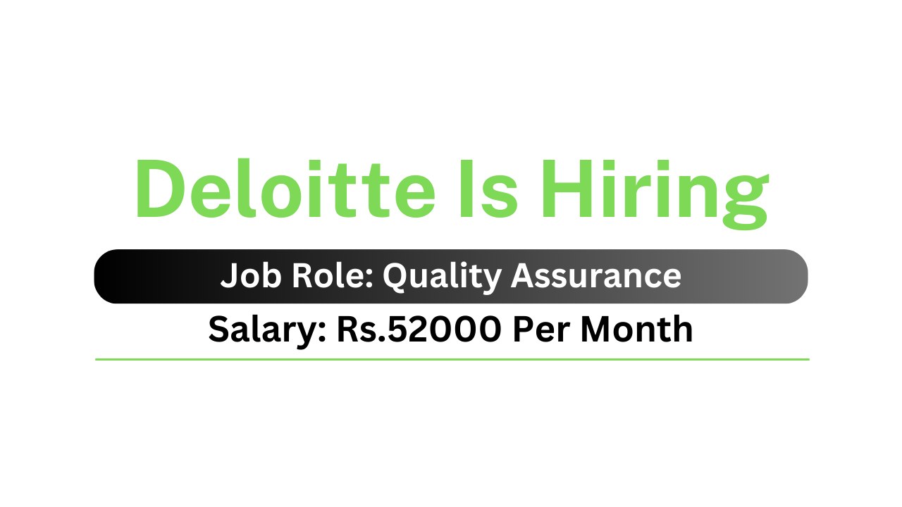 Deloitte Is Hiring