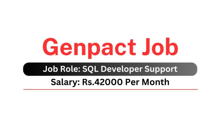 Genpact Job