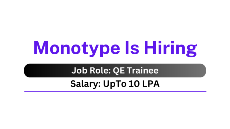 Monotype Is Hiring