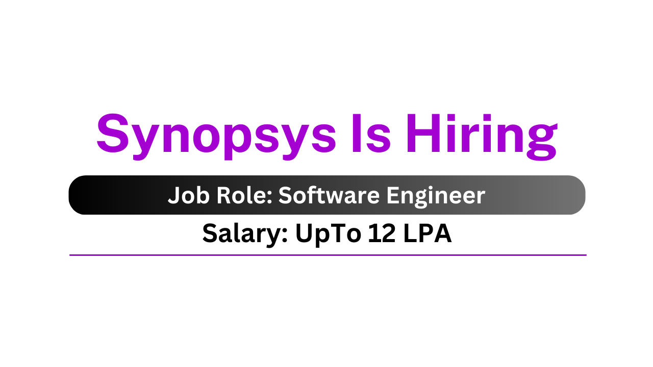 Synopsys Is Hiring