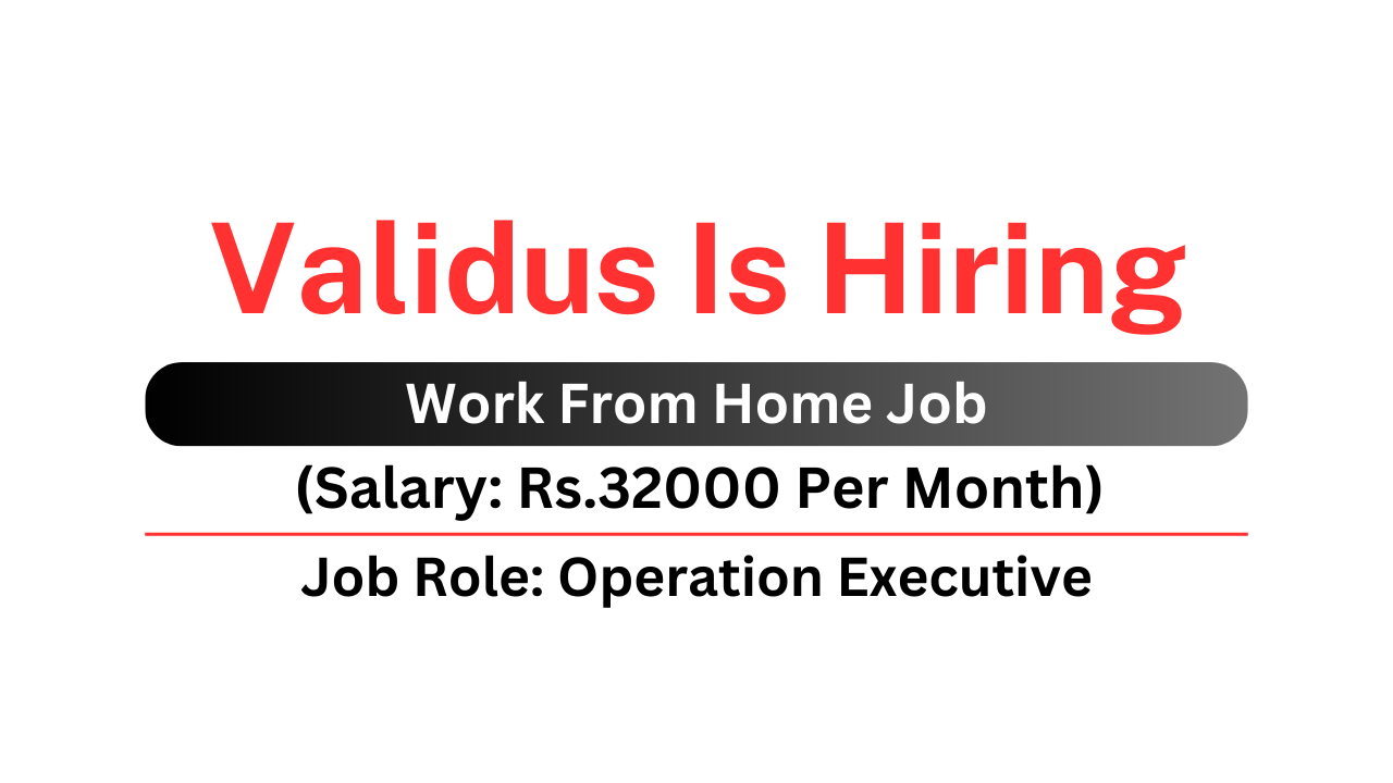 Validus Is Hiring