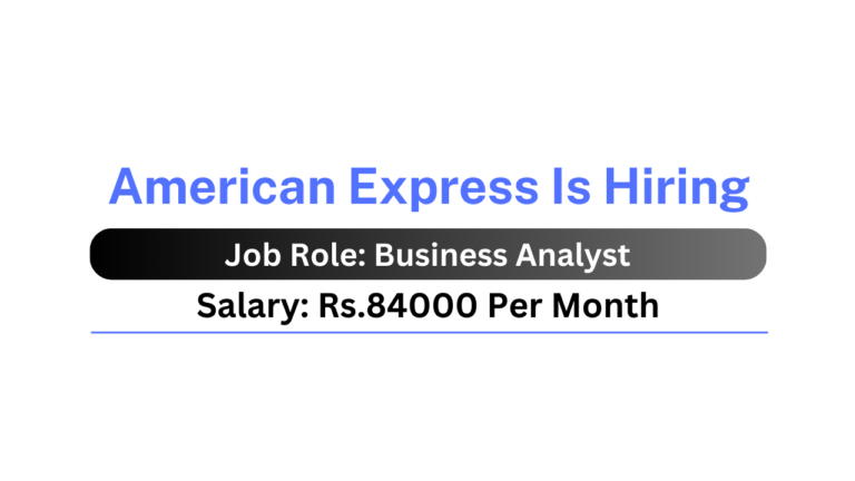 American Express Is Hiring