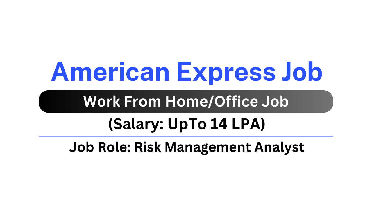 American Express Job