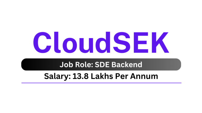 CloudSEK Is Hiring