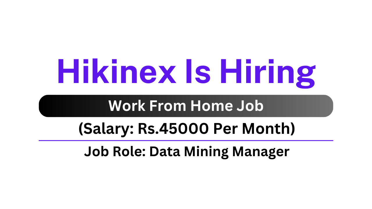 Hikinex Is Hiring