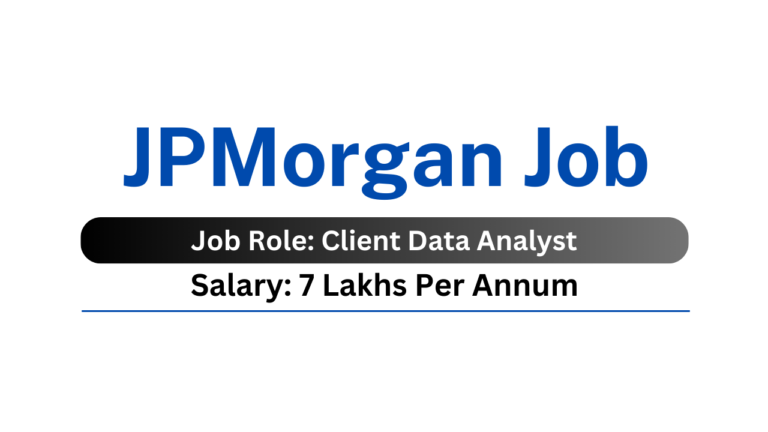 JPMorgan Job