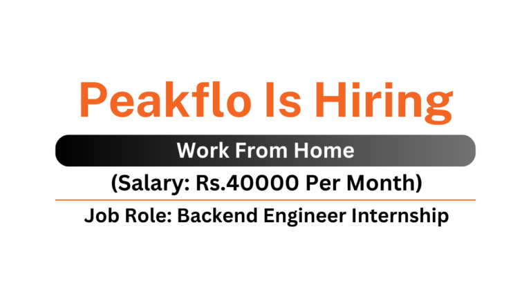 Peakflo Is Hiring