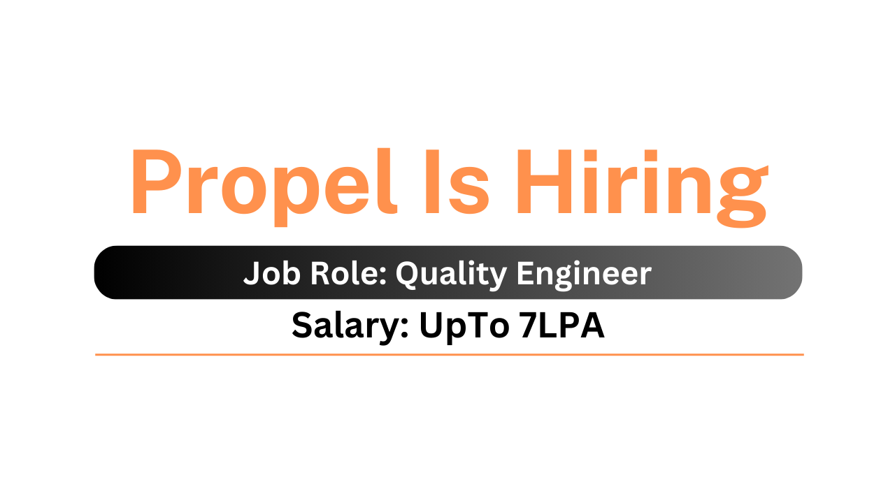 Propel Is Hiring