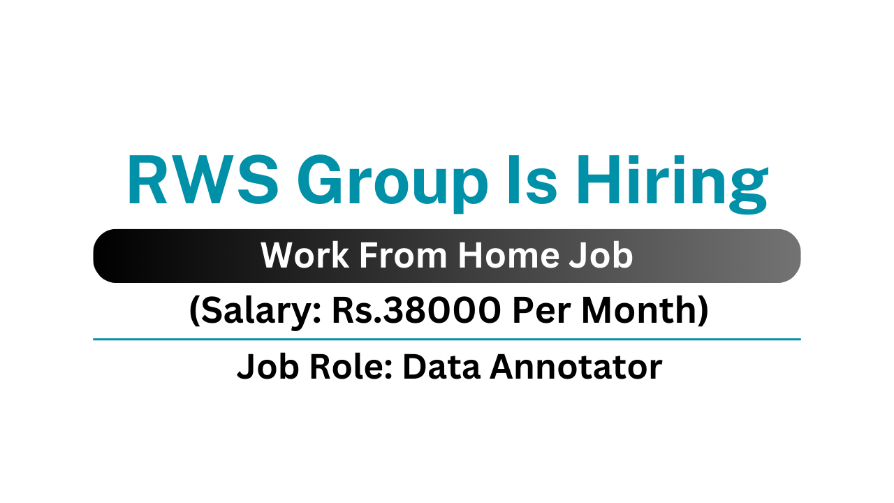 RWS Group Is Hiring