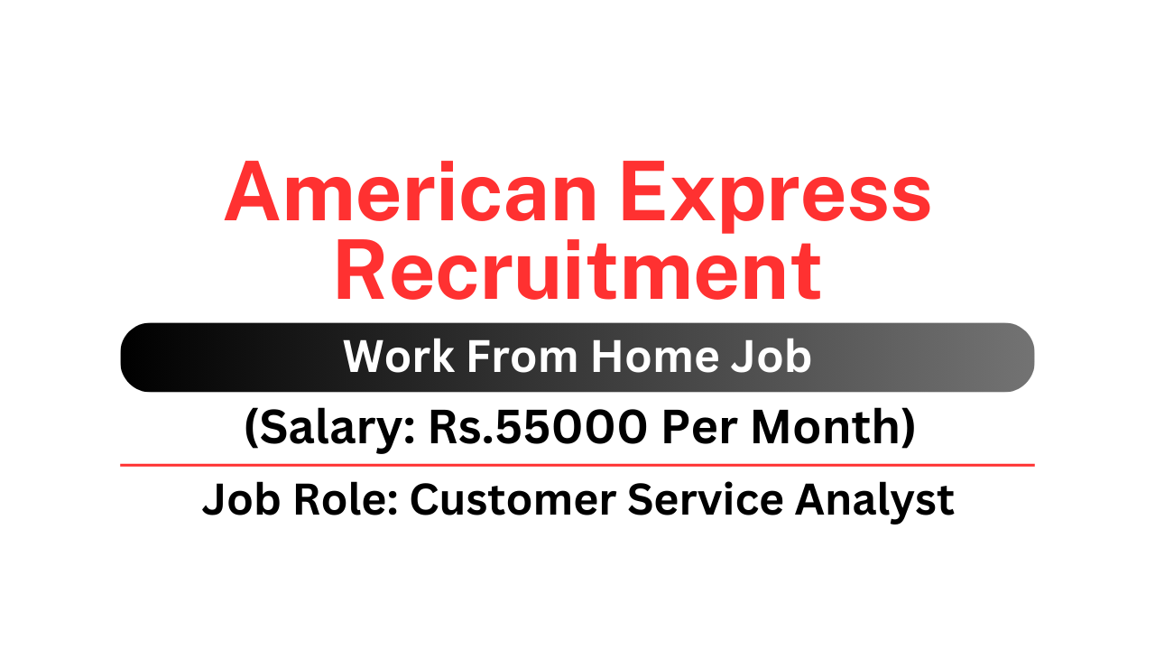 American Express Recruitment 2024