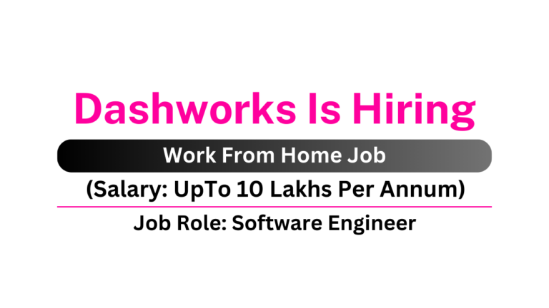 Dashworks Is Hiring