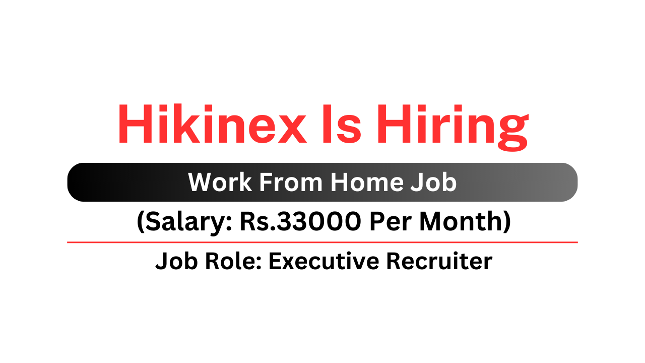 Hikinex Is Hiring