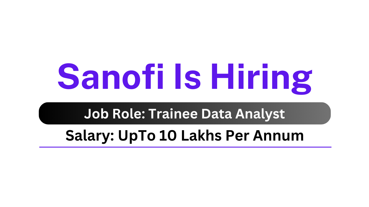 Sanofi Is Hiring