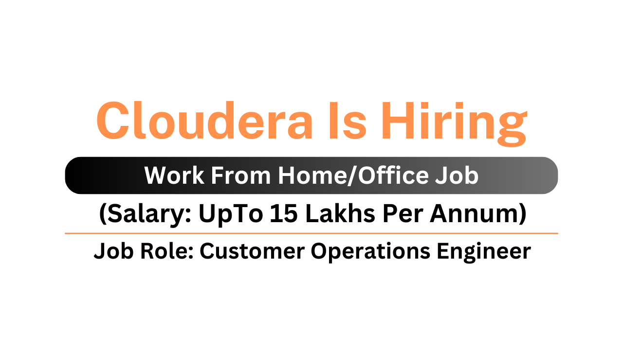 Cloudera Is Hiring