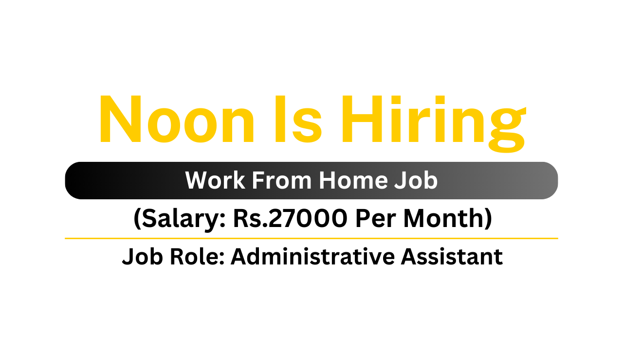 Noon Is Hiring