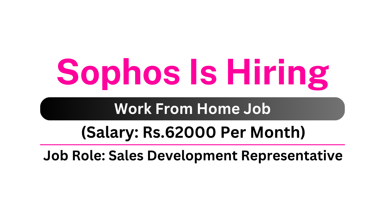 Sophos Is Hiring