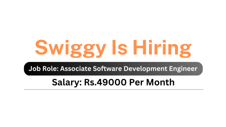 Swiggy Is Hiring