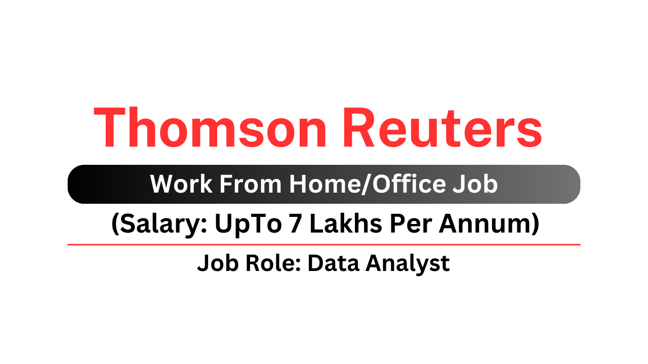 Thomson Reuters Is Hiring