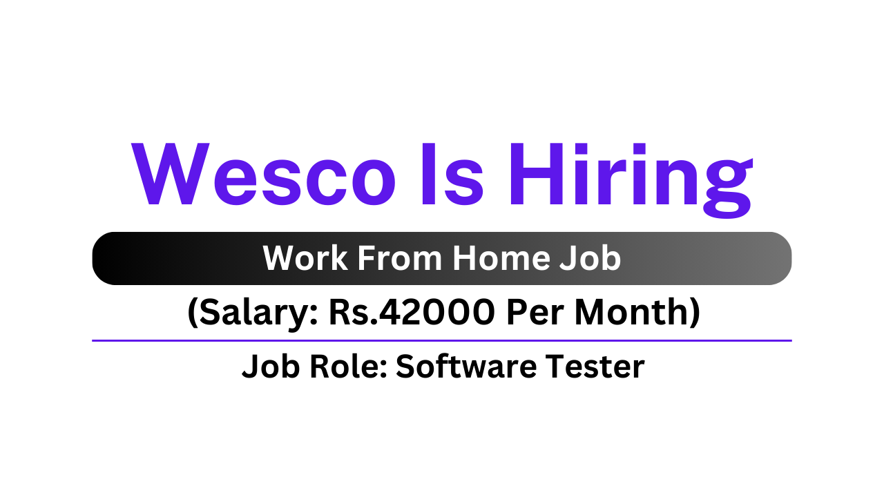 Wesco Is Hiring